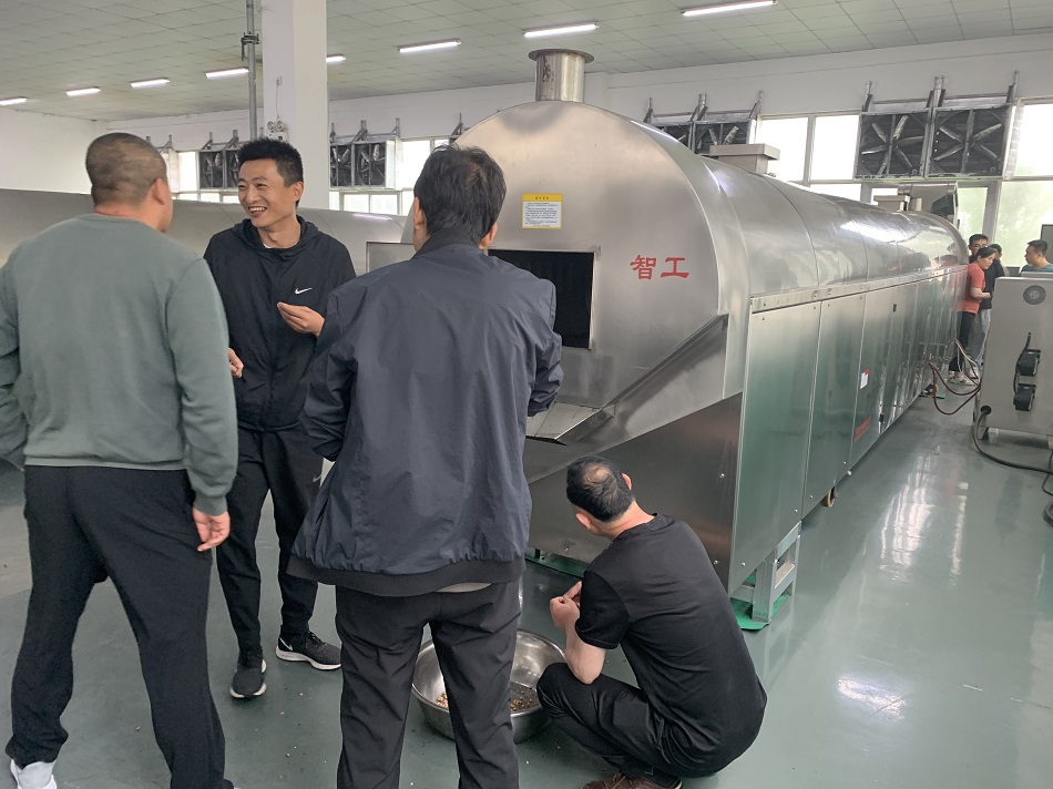 流水線炒貨設備 流水線炒貨設備
